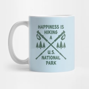 Happiness is Hiking a National Park Mug